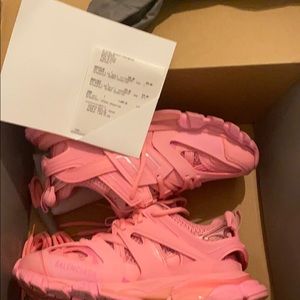 Pink balenciaga sneakers